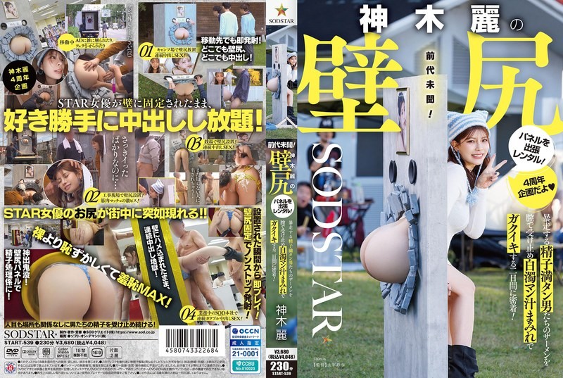 START-539 วาไรตี้ดาราสาวตูดทะลุกำแพงให้หนุ่มเย็ด Kamiki Rei
